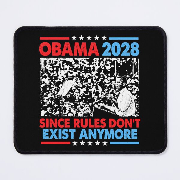 Item preview, Obama 2028 Since Rules Don't Exist Anymore designed and sold by Dr-Hulk-Grock.
