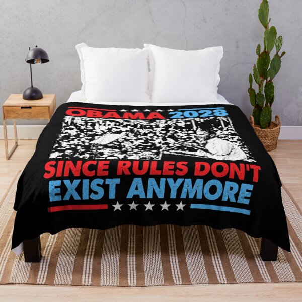 Item preview, Obama 2028 Since Rules Don't Exist Anymore designed and sold by Dr-Hulk-Grock.
