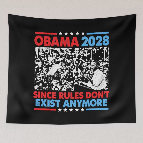 Item preview, Obama 2028 Since Rules Don't Exist Anymore designed and sold by Dr-Hulk-Grock.