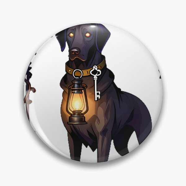 Item preview, Gothic Cemetery Bloodhound Keeper designed and sold by IllumeInk.