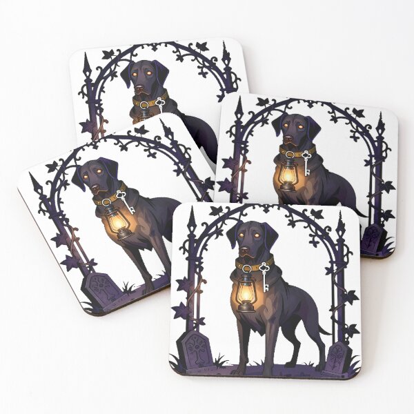 Item preview, Gothic Cemetery Bloodhound Keeper designed and sold by IllumeInk.