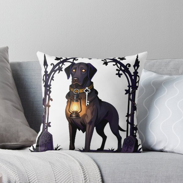 Item preview, Gothic Cemetery Bloodhound Keeper designed and sold by IllumeInk.