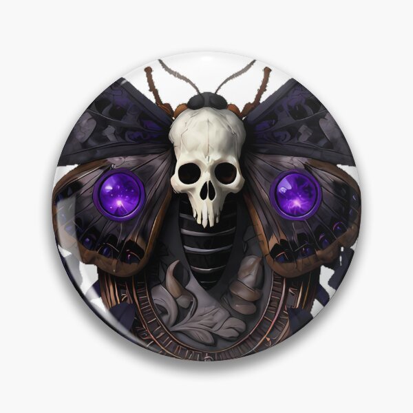 Item preview, Gothic Cemetery Deaths Head Hawkmoth designed and sold by IllumeInk.