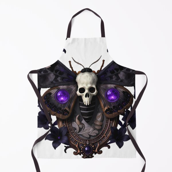 Item preview, Gothic Cemetery Deaths Head Hawkmoth designed and sold by IllumeInk.
