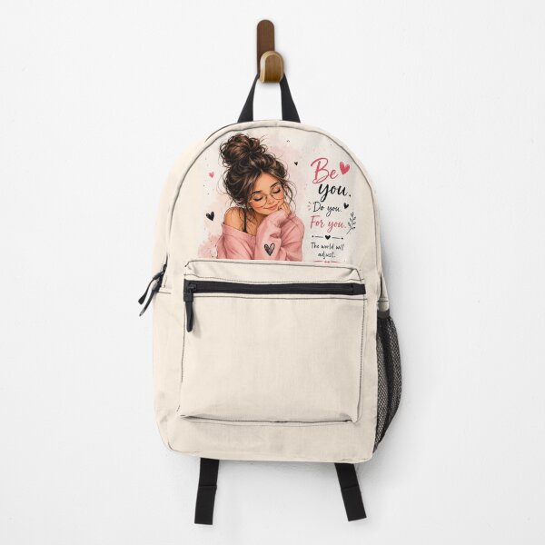 Item preview, Be You Do You For You – Cute Messy Bun Girl designed and sold by MamaAndKiana.
