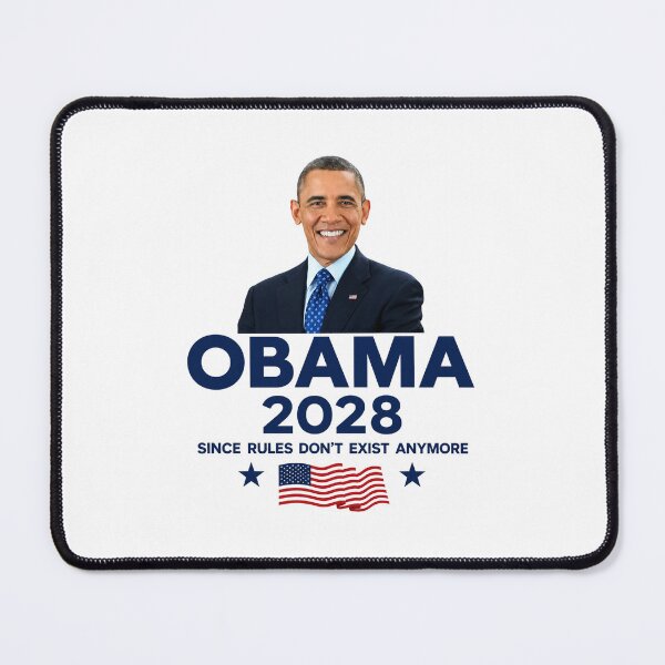 Item preview, Obama 2028 Since Rules Don't Exist Anymore designed and sold by Dr-Hulk-Grock.