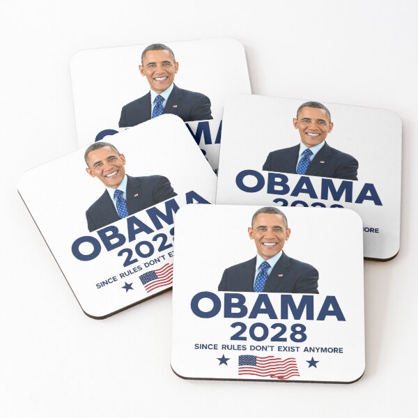 Item preview, Obama 2028 Since Rules Don't Exist Anymore designed and sold by Dr-Hulk-Grock.