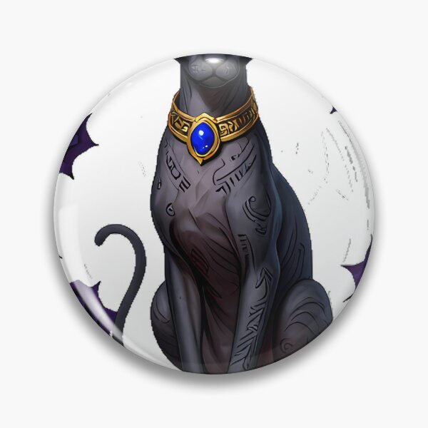 Item preview, Gothic Cemetery Sphynx Cat Guardian designed and sold by IllumeInk.