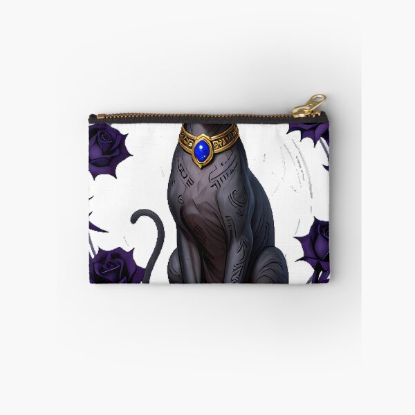 Item preview, Gothic Cemetery Sphynx Cat Guardian designed and sold by IllumeInk.