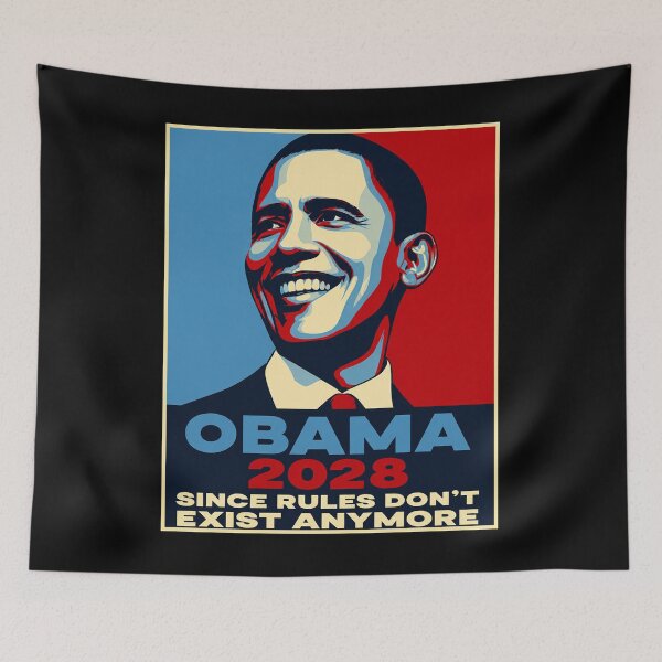 Item preview, Obama 2028 Since Rules Don't Exist Anymore designed and sold by Dr-Hulk-Grock.