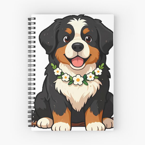 Item preview, Lindo icono de perro de montaña bernés con palo de madera designed and sold by pumsquare.
