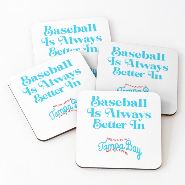 Item preview, Baseball Vibes Tampa Bay Fan Tee designed and sold by CourtneyC58877.