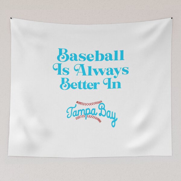 Item preview, Baseball Vibes Tampa Bay Fan Tee designed and sold by CourtneyC58877.