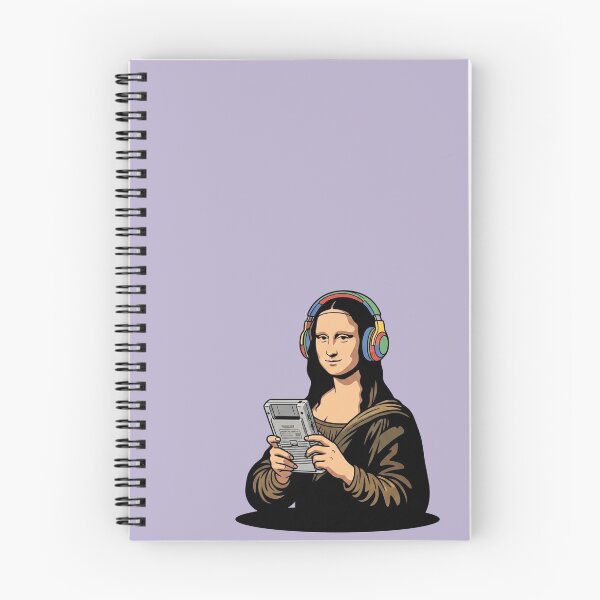 Item preview, Mona Lisa Retro Gamer Playing 90s Handheld Console Classic Art Parody designed and sold by Rare By Hero.