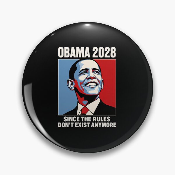 Item preview, Obama 2028 Since Rules Don't Exist Anymore designed and sold by Dr-Hulk-Grock.