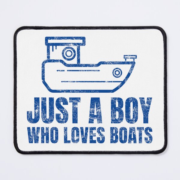 Item preview, Just A Boy Who Loves Boats designed and sold by chaaval.