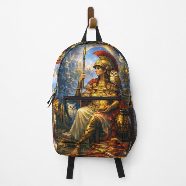 Item preview, Pallas Athena – Goddess of Wisdom and War Painting designed and sold by GalleryKauffeld.