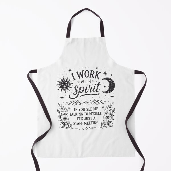 Item preview, I Work With Spirit Celestial Moon Funny Staff Meeting designed and sold by felixpalette.