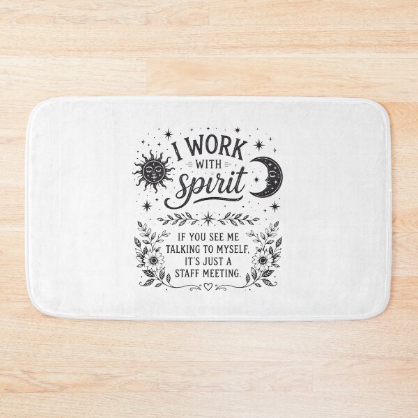 Item preview, I Work With Spirit Celestial Moon Funny Staff Meeting designed and sold by felixpalette.