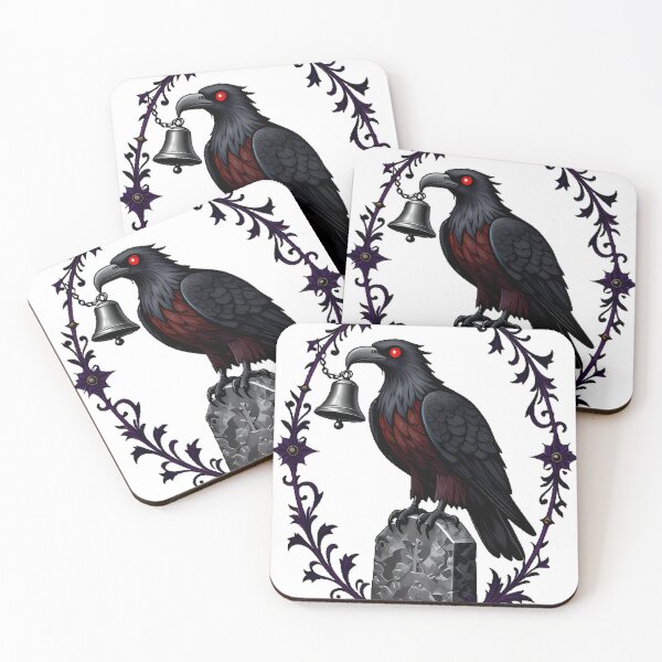 Item preview, Gothic Cemetery Bearded Vulture Sentinel designed and sold by IllumeInk.
