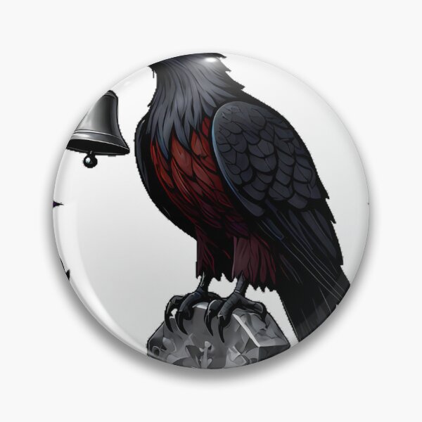 Item preview, Gothic Cemetery Bearded Vulture Sentinel designed and sold by IllumeInk.