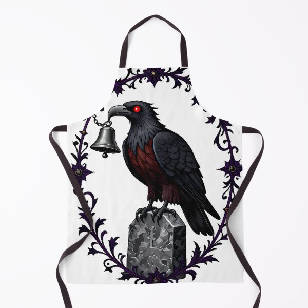 Item preview, Gothic Cemetery Bearded Vulture Sentinel designed and sold by IllumeInk.