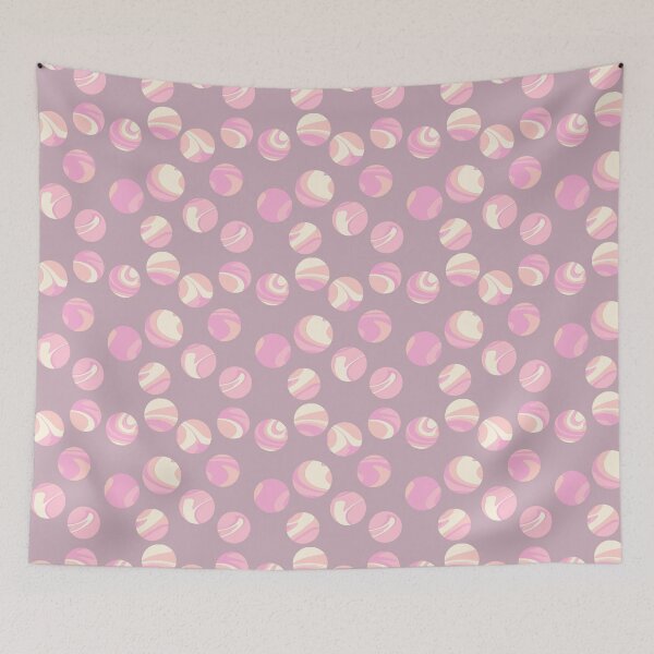 Item preview, Pastel Marbles on Dusty Mauve  designed and sold by JaygiesDesign.