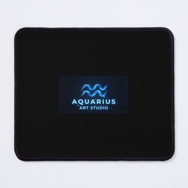 Item preview, Aquarius Zodiac Glow Art - Minimalist Astrology Sticker designed and sold by Aquarius Art Studio.