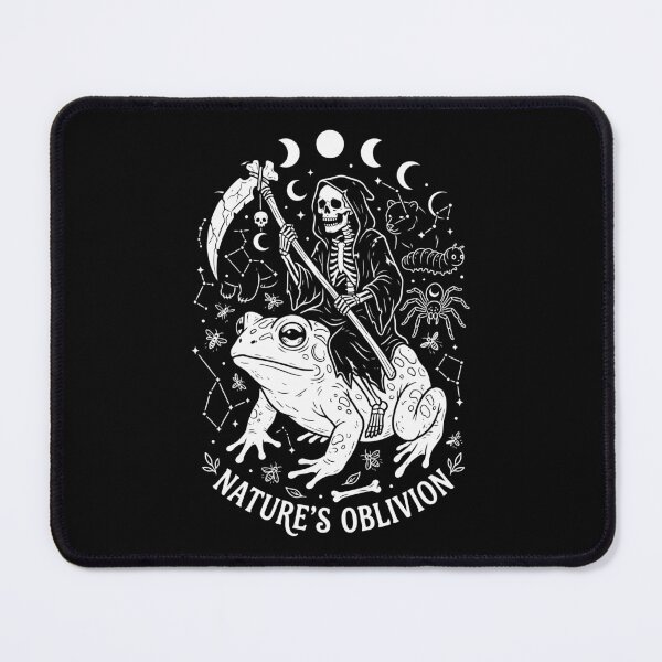 Item preview, Nature's Oblivion Grim Reaper Riding Toad designed and sold by Amir Faysal.