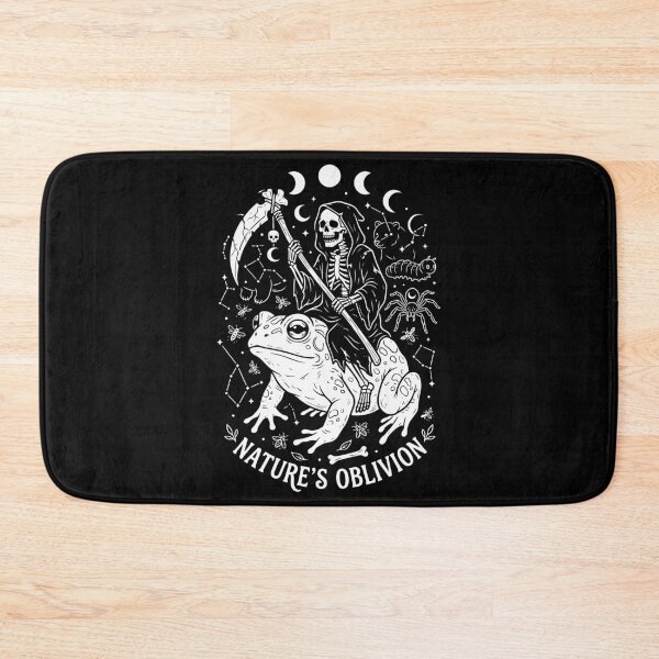 Item preview, Nature's Oblivion Grim Reaper Riding Toad designed and sold by Amir Faysal.