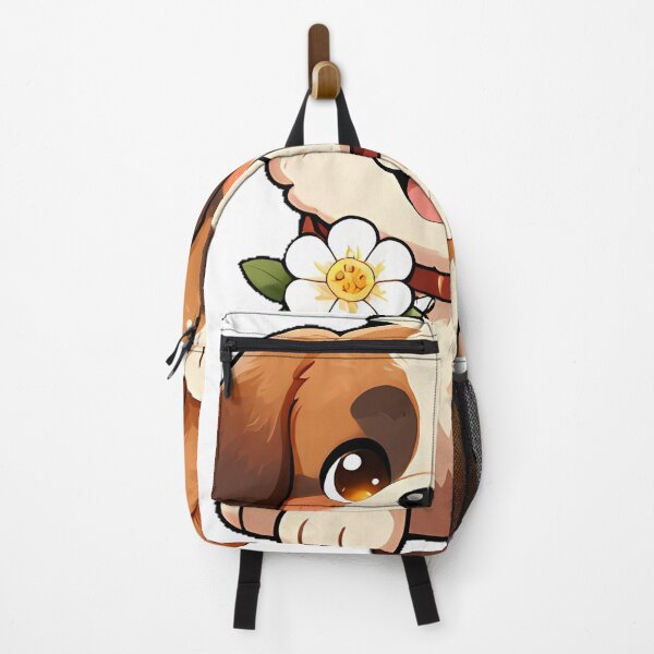 Item preview, Cute Saint Bernard Puppy with Rescue Barrel Icon designed and sold by pumsquare.