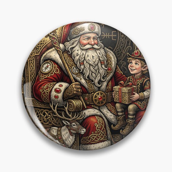 Item preview, Steampunk Santa’s Workshop – Magic, Gears & North Pole Cheer designed and sold by nicky2342.