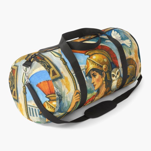 Item preview, Greek Goddess Pallas Athena – The Wisdom of Olympus Illustration designed and sold by GalleryKauffeld.