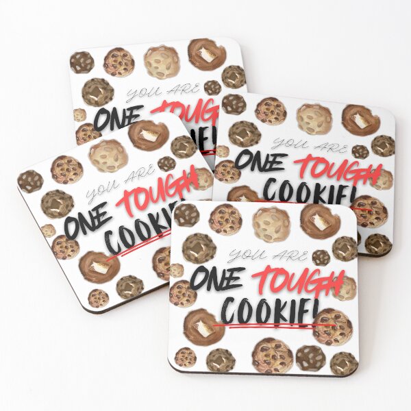 Item preview, You are One Tough Cookie Poster designed and sold by dadadoodles.