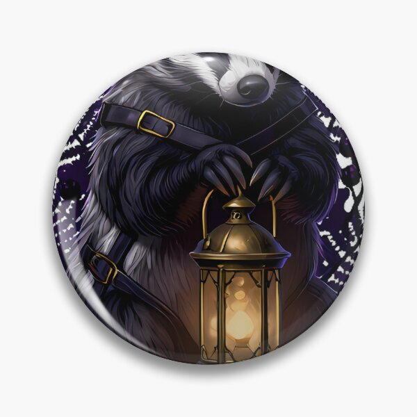 Item preview, Gothic Cemetery Badger Crypt Keeper designed and sold by IllumeInk.