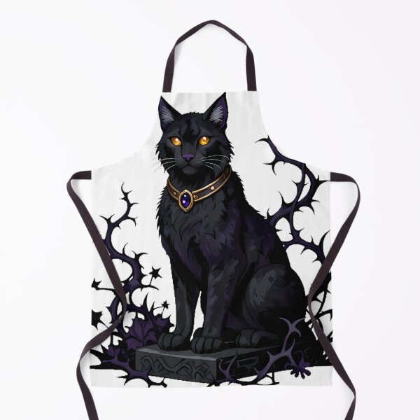 Item preview, Gothic Cemetery Midnight Lynx Sentinel designed and sold by IllumeInk.