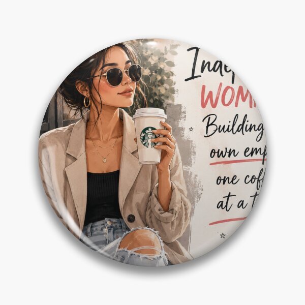 Item preview, Independent Woman – Coffee, Confidence & Ambition designed and sold by MamaAndKiana.