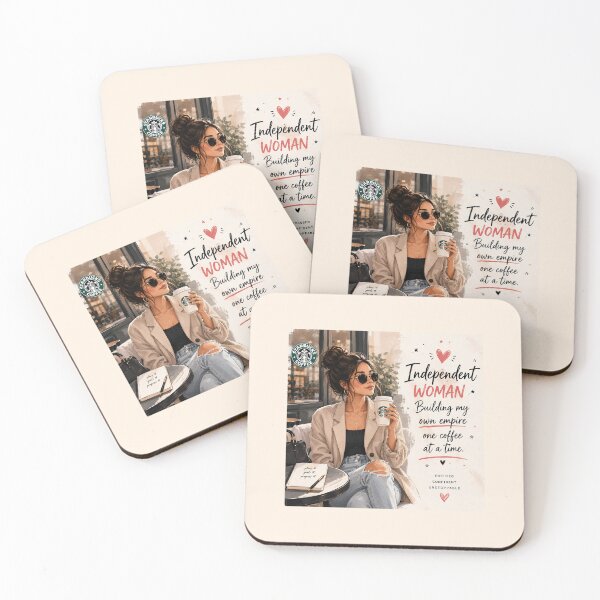 Item preview, Independent Woman – Coffee, Confidence & Ambition designed and sold by MamaAndKiana.