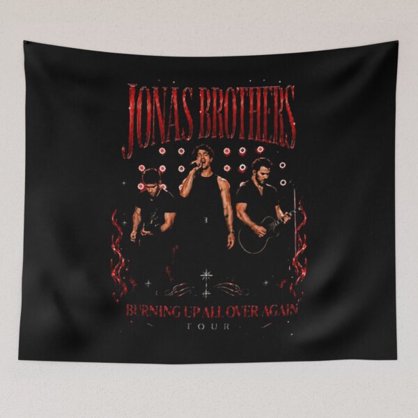 Item preview, Jonas Brothers Burning Up Tour designed and sold by perkmingStudio.