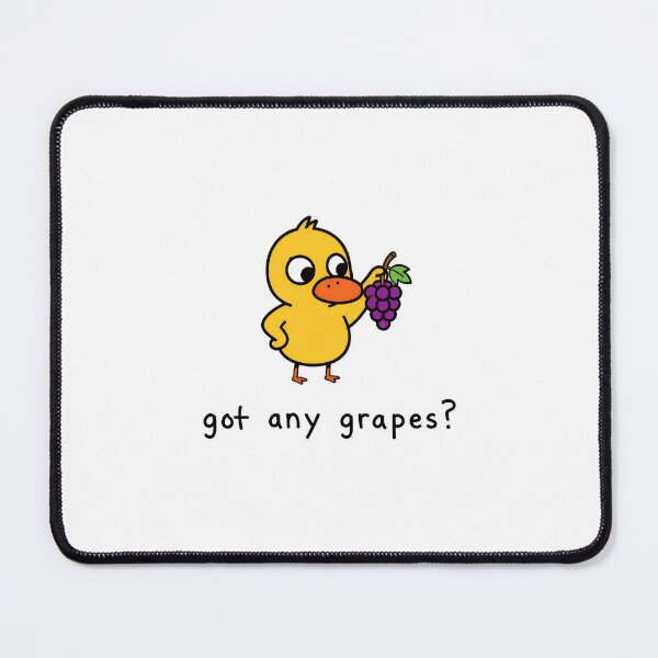 Item preview, Funny Duck Got Any Grapes Meme Cartoon designed and sold by felixpalette.