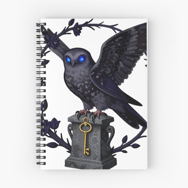 Item preview, Gothic Cemetery Nightjar Sentinel designed and sold by IllumeInk.