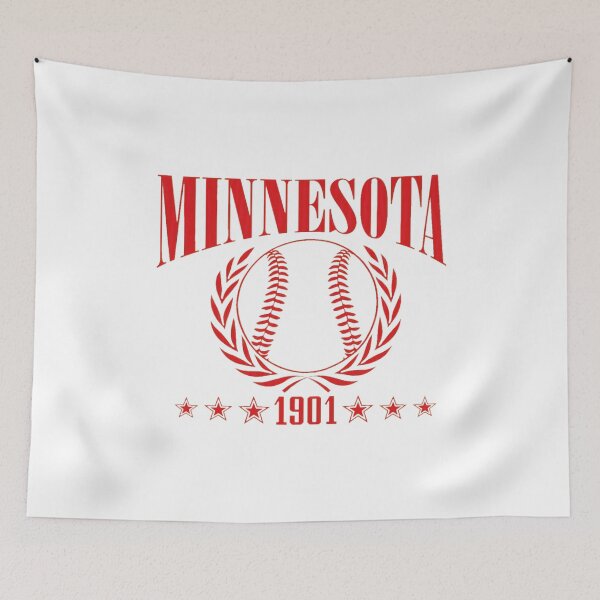 Item preview, Minnesota Baseball 1901 Vintage Laurel Design designed and sold by radson199.