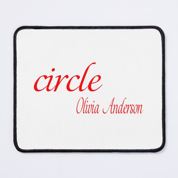 Item preview, Circle Olivia Anderson designed and sold by ReginaSeidman.