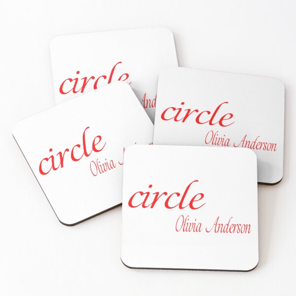 Item preview, Circle Olivia Anderson designed and sold by ReginaSeidman.