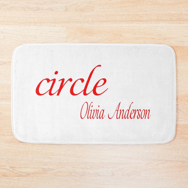 Item preview, Circle Olivia Anderson designed and sold by ReginaSeidman.