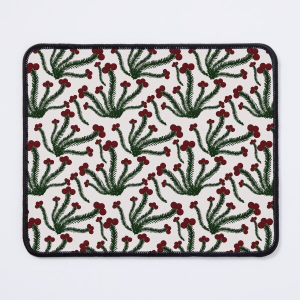 Item preview, Winter Pine Botanical Pattern — Forest Green Berry Cluster Christmas Repeat Design designed and sold by HopeAndHustle.