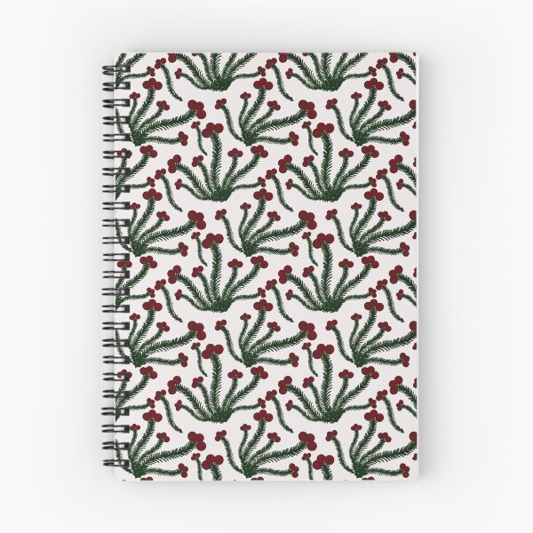 Item preview,  Winter Pine Botanical Pattern — Forest Green Berry Cluster Christmas Repeat Design designed and sold by HopeAndHustle.