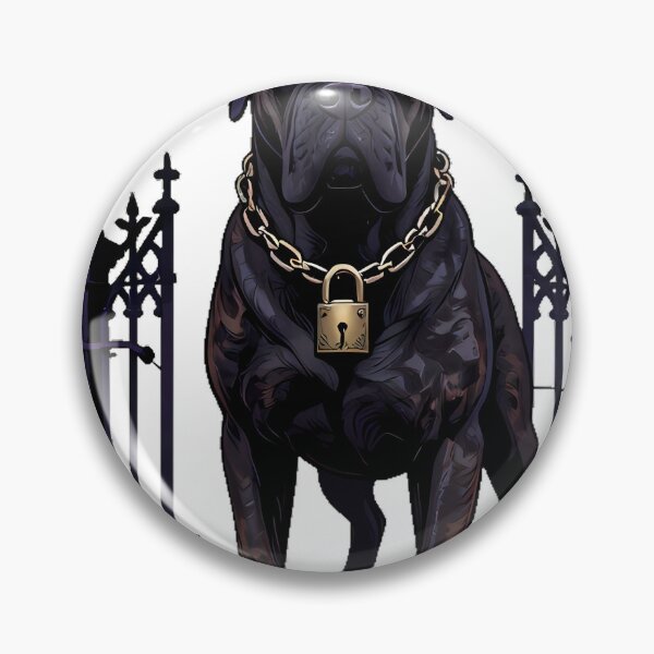 Item preview, Gothic Cemetery Mastiff Crypt Keeper designed and sold by IllumeInk.