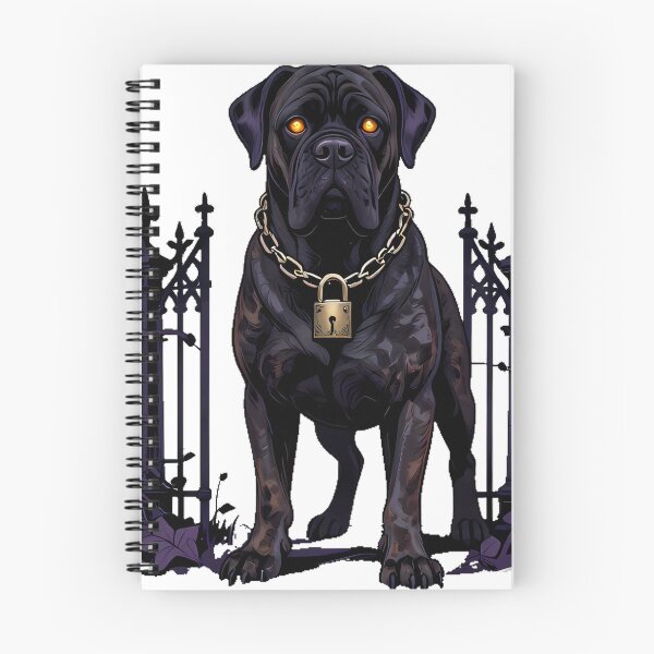 Item preview, Gothic Cemetery Mastiff Crypt Keeper designed and sold by IllumeInk.