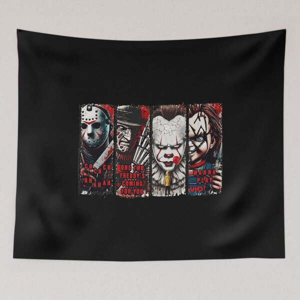 Item preview, Iconic Horror Movie Characters  designed and sold by NathanBea91007.